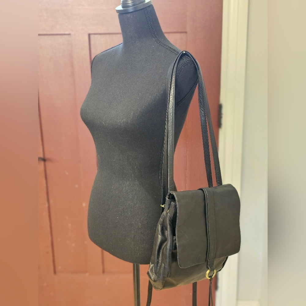 Hobo Midnight Leather Backpack - image 8